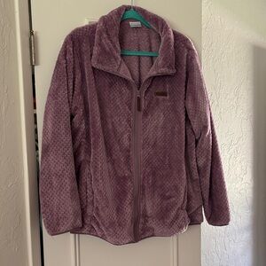 Columbia Plush Purple Teddy Jacket